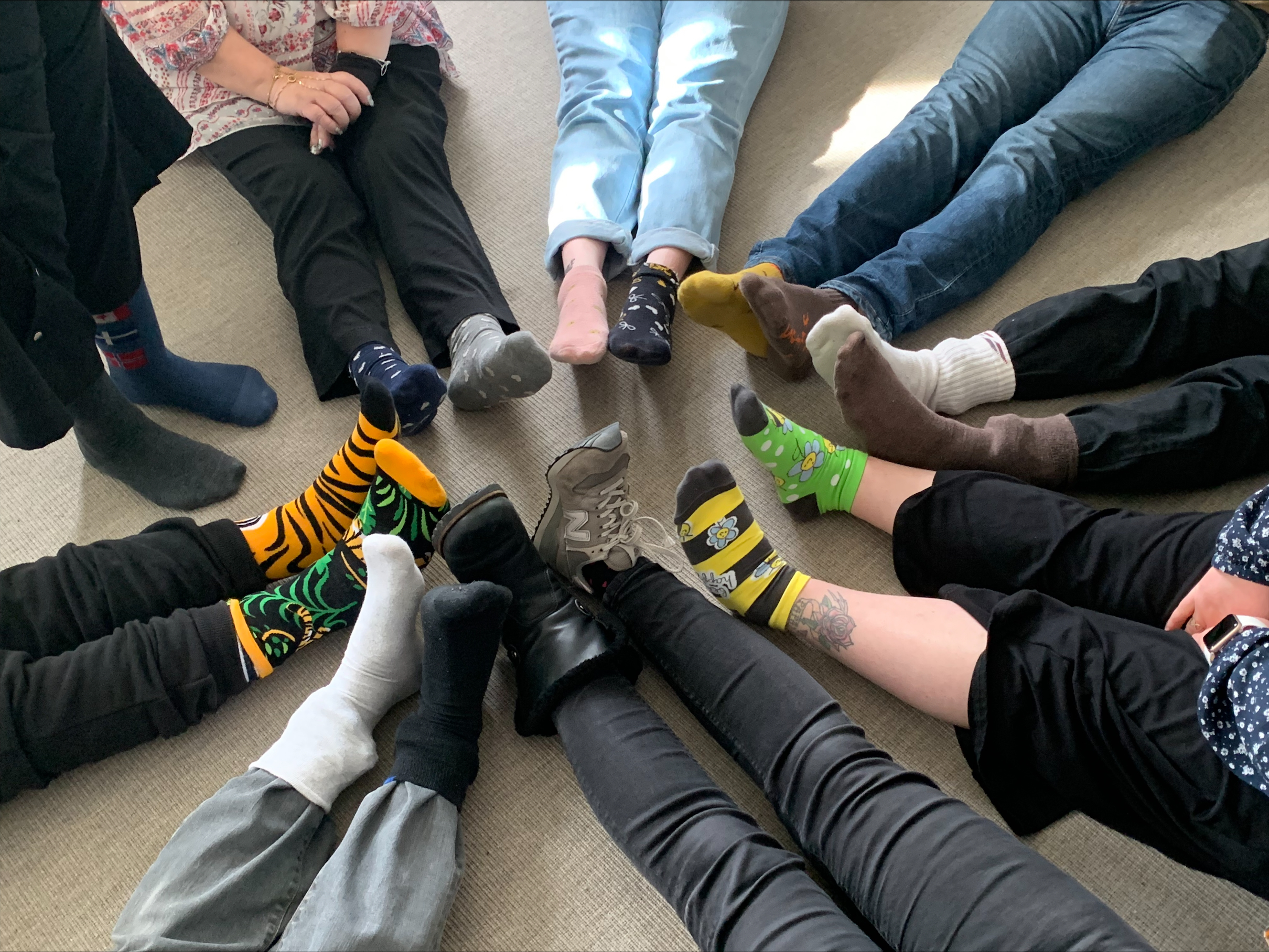 Défi des chaussettes dépareillées 2023