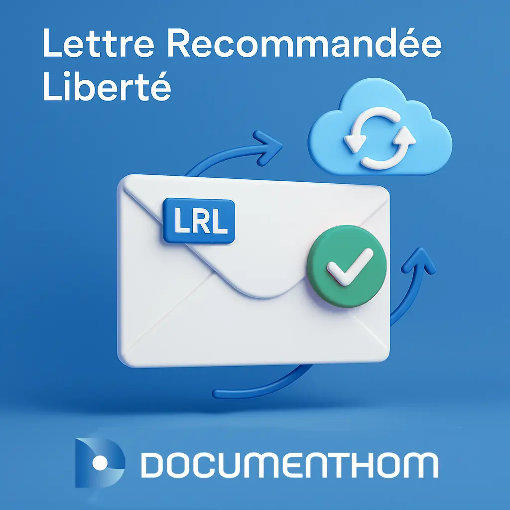 Lettre Recommandéee Liberté
