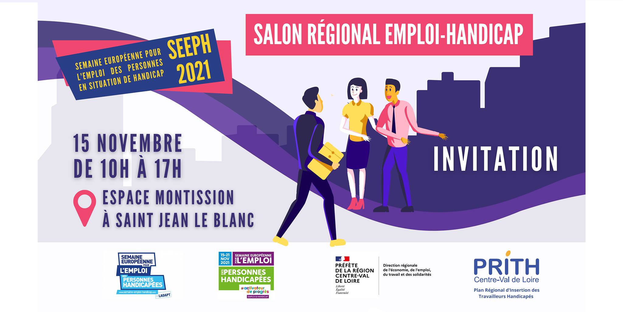 Salon Régional Emploi Handicap - Orléans